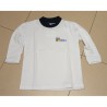 Camiseta azul manga larga