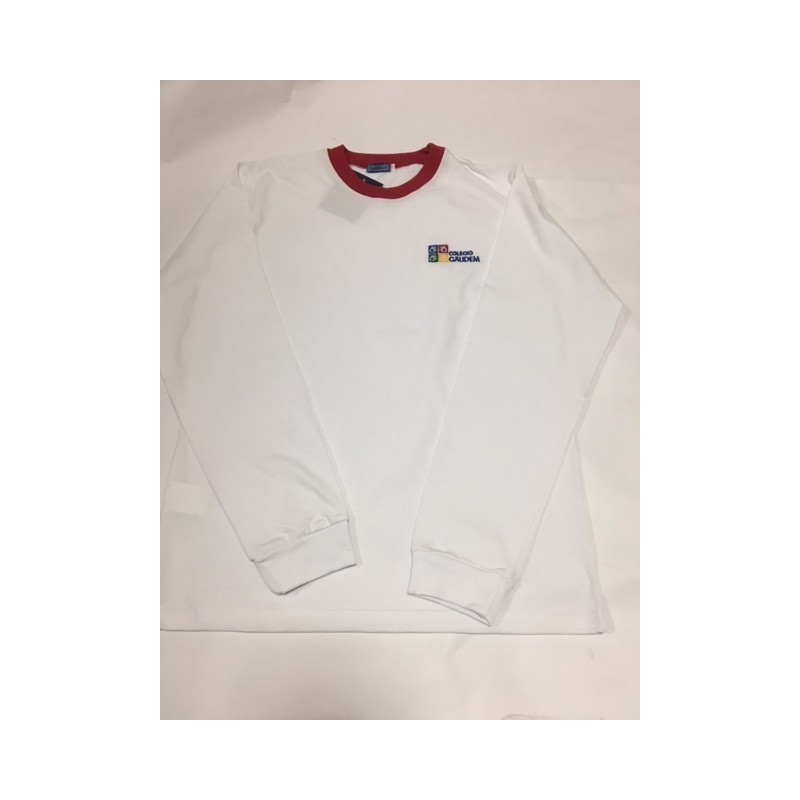Camiseta roja manga larga
